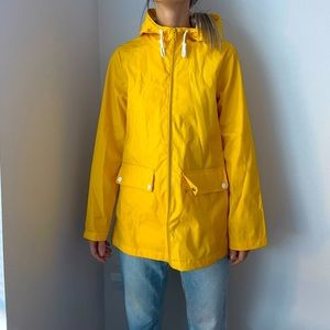 Yellow Rain coat Boohoo